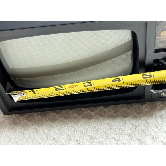 Avanti Portable Retro Analog TV VHF/UHF Tuning Handle Model TV-52W 90s Vtg Works - Picture 10 of 16